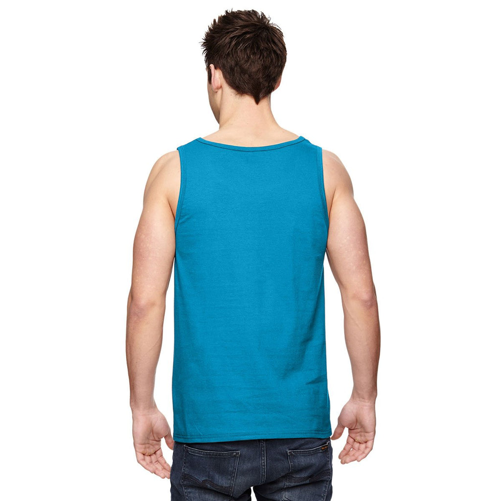 Fruit of the Loom Men's Pacific Blue 5 oz. HD Cotton Tank