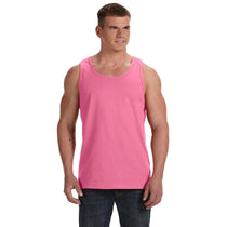 Fruit of the Loom Men's Neon Pink 5 oz. HD Cotton Tank