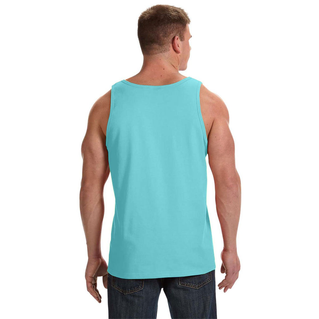 Fruit of the Loom Men's Scuba Blue 5 oz. HD Cotton Tank