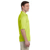 Jerzees Men's Safety Green 5.6 Oz Spotshield Pocket Jersey Polo