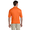 Jerzees Men's Safety Orange 5.6 Oz Spotshield Pocket Jersey Polo