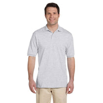 Jerzees Men's Ash 5.6 Oz. Spotshield Jersey Polo