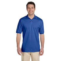 Jerzees Men's Royal 5.6 Oz. Spotshield Jersey Polo