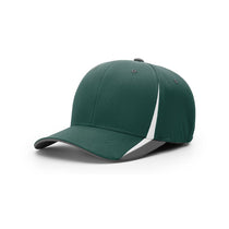 Richardson Dark Green/White/Charcoal Sideline Triple Color R-Flex Cap