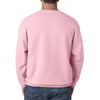 Jerzees Men's Classic Pink 9.5 Oz. Super Sweats Nublend Fleece Crew