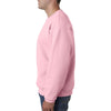Jerzees Men's Classic Pink 9.5 Oz. Super Sweats Nublend Fleece Crew