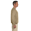 Jerzees Men's Khaki 9.5 Oz. Super Sweats Nublend Fleece Crew