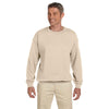 Jerzees Men's Sandstone 9.5 Oz. Super Sweats Nublend Fleece Crew