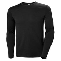 Helly Hansen Men's Black Lifa Merino Crew