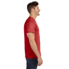 Hanes Men's Vintage Red 4.5 oz. 100% Ringspun Cotton nano-T V-Neck T-Shirt