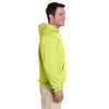 Jerzees Men's Safety Green 9.5 Oz. Super Sweats Nu-Blend Fleece Pullover Hood