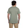 Hanes Men's Stonewash Green 5.2 oz. 50/50 EcoSmart T-Shirt