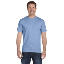 Hanes Men's Light Blue 6.1 oz. Beefy-T
