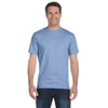 Hanes Men's Light Blue 6.1 oz. Beefy-T