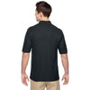 Jerzees Men's Black 5.3 Oz. Easy Care Polo