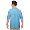 Jerzees Men's Light Blue 5.3 Oz. Easy Care Polo