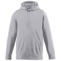 Augusta Sportswear Men's Athletic Grey Wicking Fleece Hood