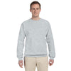 Jerzees Men's Ash 8 Oz. Nublend Fleece Crew