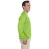 Jerzees Men's Neon Green 8 Oz. Nublend Fleece Crew