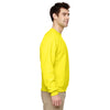 Jerzees Men's Neon Yellow 8 Oz. Nublend Fleece Crew