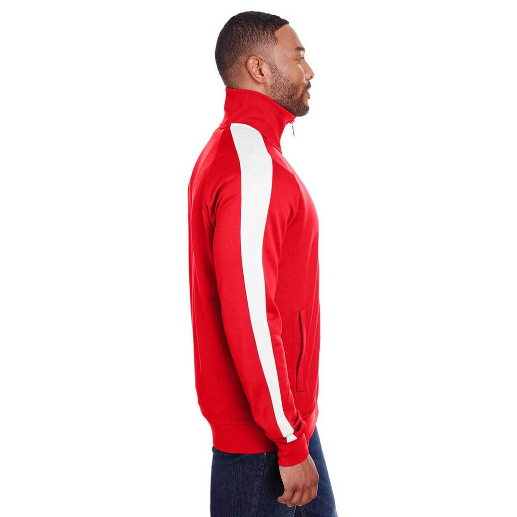 Puma Sport Men's Hi Risk Red/White Iconic T7 Track Jacket