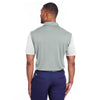 Puma Golf Men's Bright White/Quarry Bonded Colorblock Polo