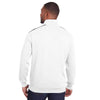 Puma Sport Men's Bright White/Quiet Shade P48 Fleece Track Jacket
