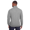 Puma Sport Men's Mid Grey Heather/White P48 Fleece Track Jacket