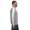 Puma Sport Men's Mid Grey Heather/White P48 Fleece Track Jacket