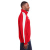 Puma Sport Men's Hi Risk Red/White P48 Fleece Track Jacket