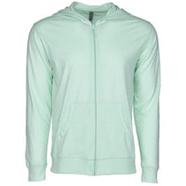 Next Level Unisex Mint Sueded Full-Zip Hoodie