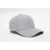 Pacific Headwear Silver Velcro Adjustable Wool Cap