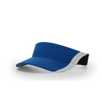 Richardson Royal/Black/White Dryve Color Split Visor