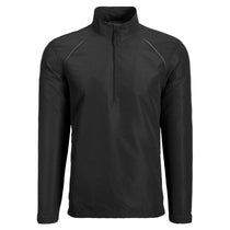 Landway Men's Black 1/2 Zip Vapor Windbreaker