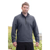 Landway Men's Shadow Grey 1/2 Zip Vapor Windbreaker