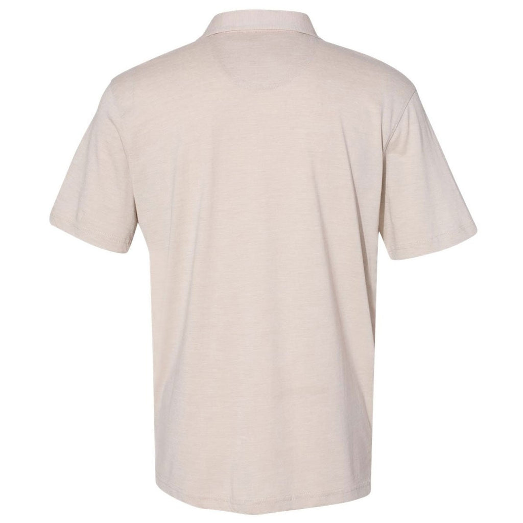 Weatherproof Men's Khaki Vintage Microstripe Sport Shirt