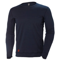 Helly Hansen Men's Navy Lifa Max Crewneck Long Sleeve Tee