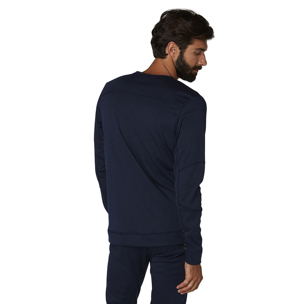 Helly Hansen Men's Navy Lifa Max Crewneck Long Sleeve Tee