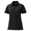 Extreme Women's Black Eperformance Shield Snag Protection Short-Sleeve Polo