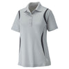 Extreme Women's Grey Frost Eperformance Venture Snag Protection Polo