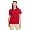 Core 365 Women's Classic Red Radiant Performance Pique Polo
