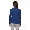 Core 365 Women's True Royal Agility Performance Long-Sleeve Pique Crewneck