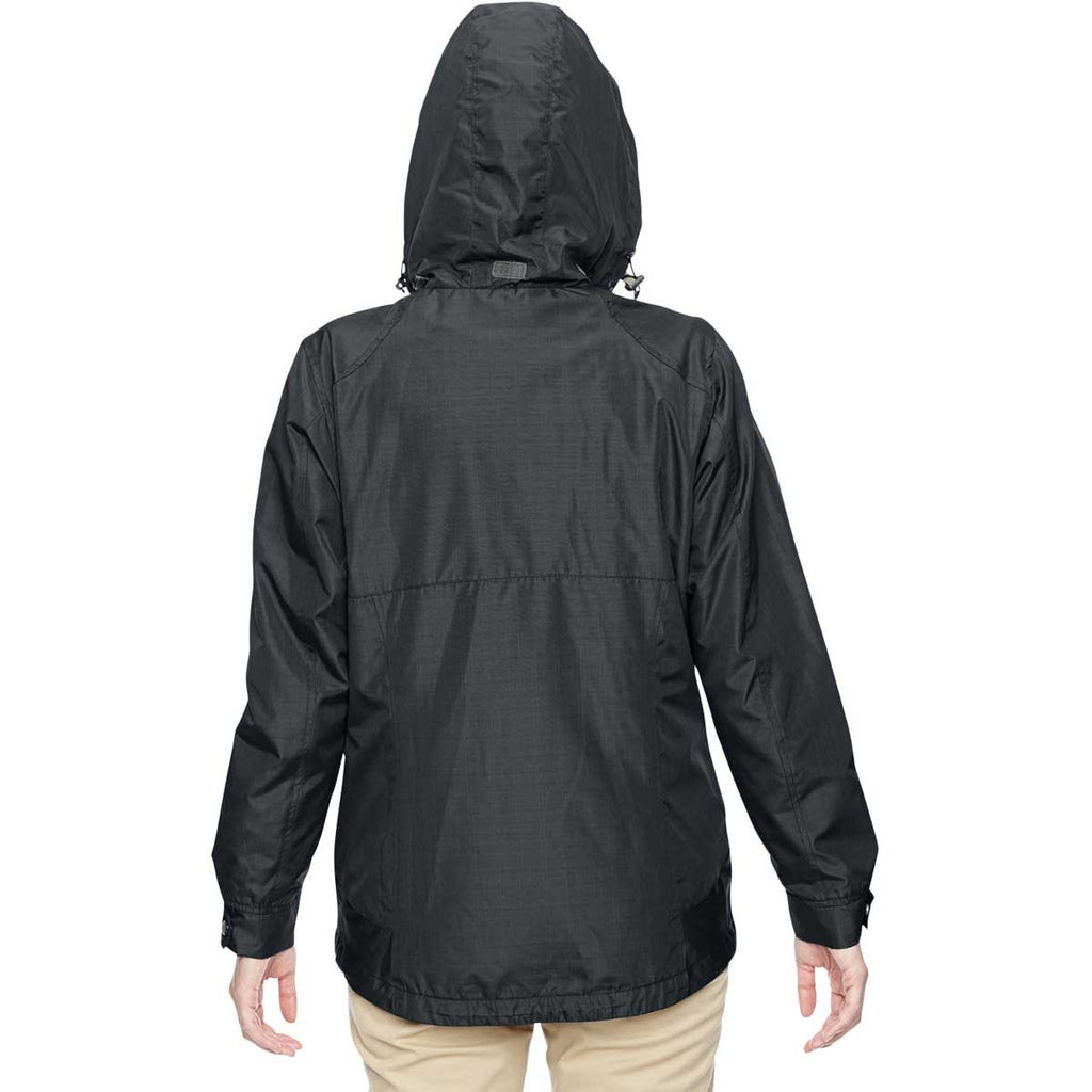 North End Women's Graphite Excursion Transcon Lightweight Jacket with Pattern