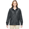 North End Women's Graphite Excursion Transcon Lightweight Jacket with Pattern