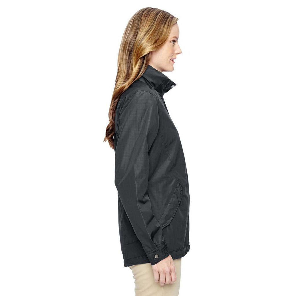 North End Women's Graphite Excursion Transcon Lightweight Jacket with Pattern