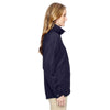 North End Women's Navy Excursion Transcon Lightweight Jacket with Pattern