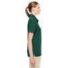 Core 365 Women's Forest/Carbon Motive Performance Pique Polo with Tipped Collar