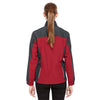 Core 365 Women's Classic Red/Carbon Stratus Colorblock Lightweight Jacket