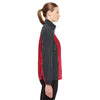 Core 365 Women's Classic Red/Carbon Stratus Colorblock Lightweight Jacket
