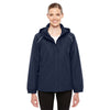 Core 365 Women's Classic Navy Profile Fleece-Lined All-Season Jacket